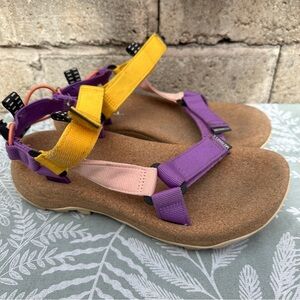 Merrell Sandals Dewberry Multi size 7 / 38 women’s hiking camping casual